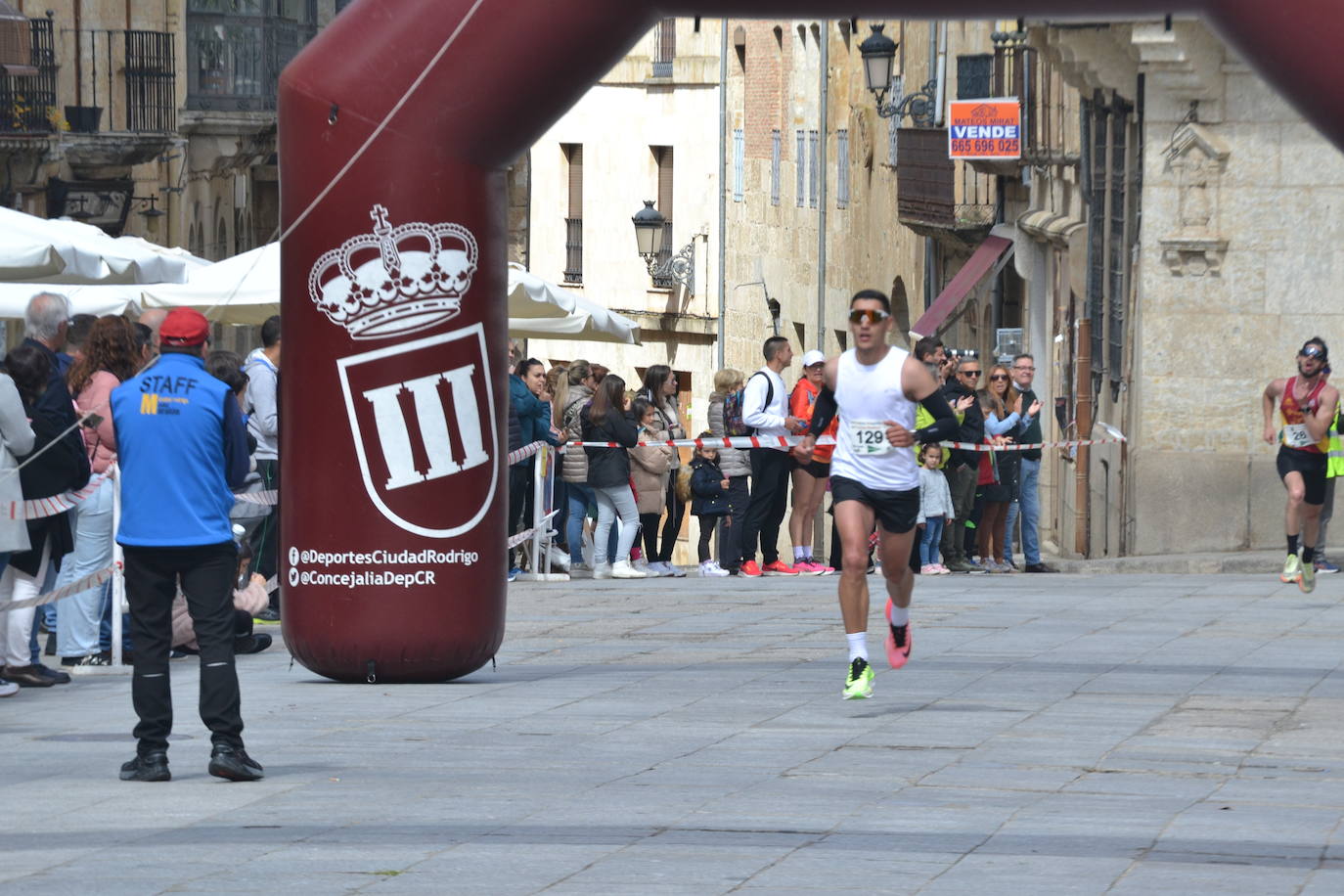 Silva y Santamaría imponen su ley en la Media Maratón de Ciudad Rodrigo