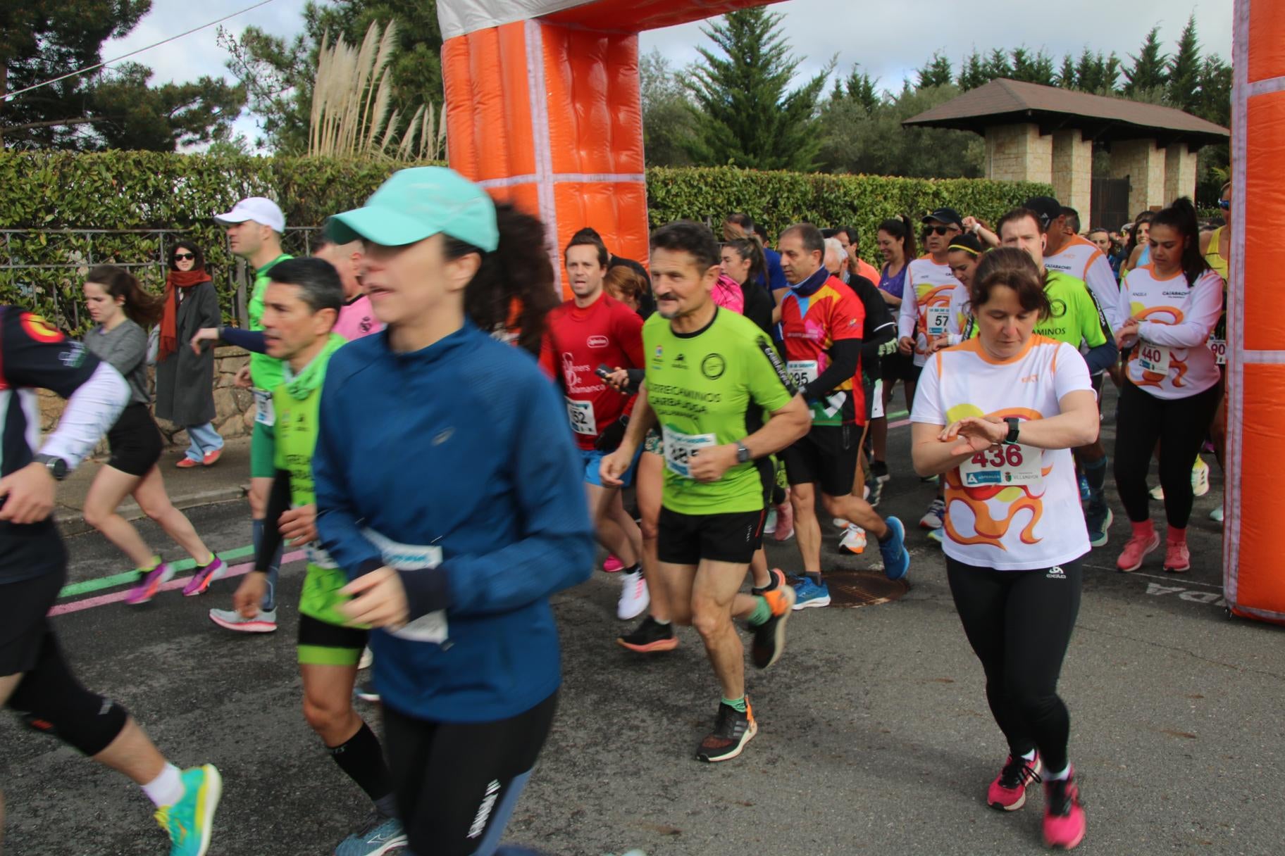 Nieto y Sánchez, los más rápidos en la carrera 10 kilómetros de Gudino