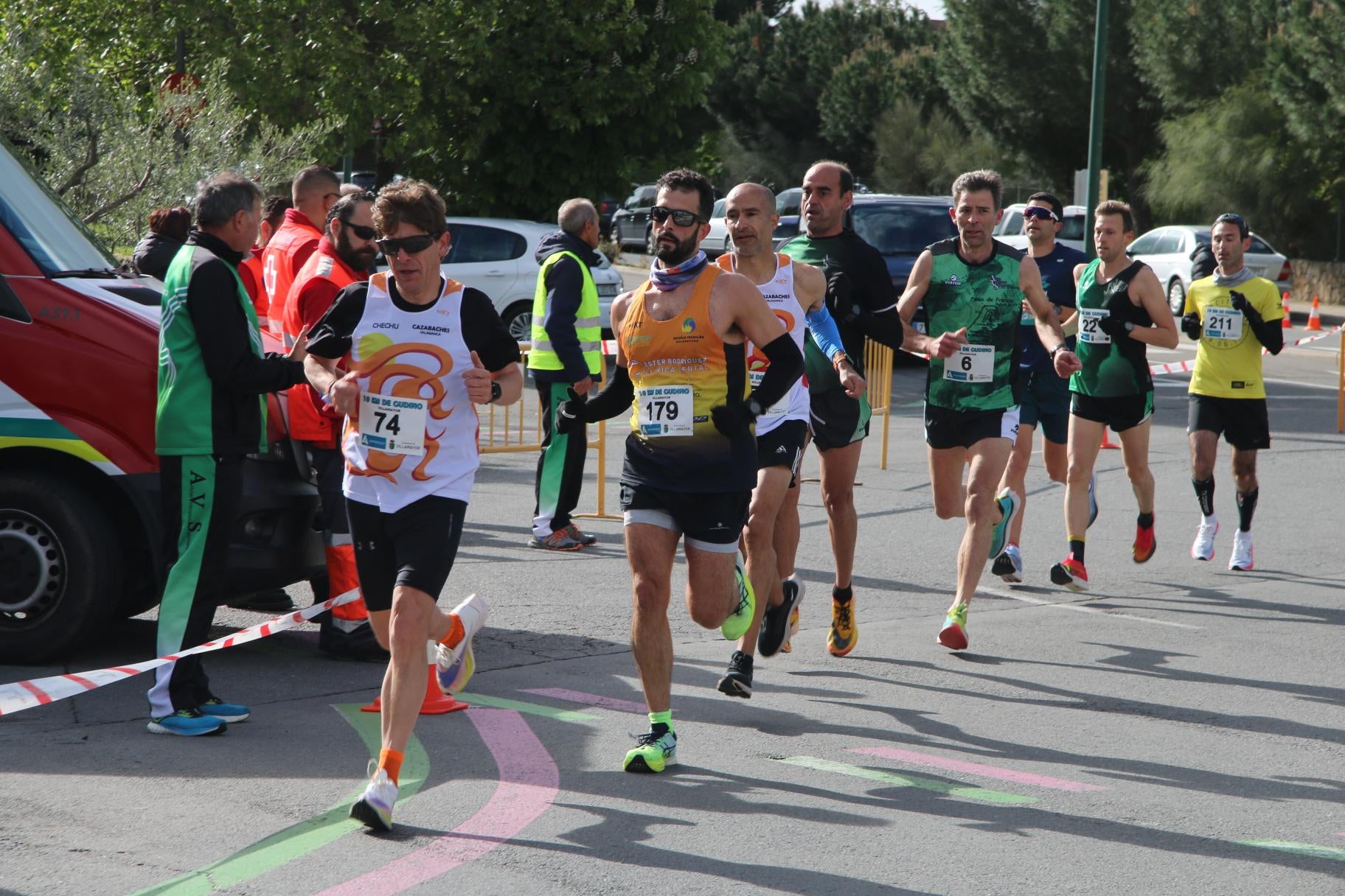 Nieto y Sánchez, los más rápidos en la carrera 10 kilómetros de Gudino