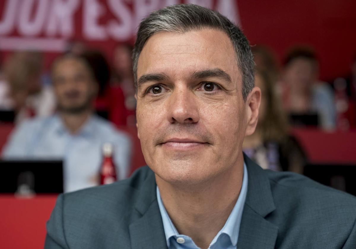 El secretario general del PSOE y presidente del Gobierno, Pedro Sánchez.