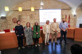 Inauguración de la VII jornada formativo-lúdica de la Mesa de Voluntariado de Salamanca en la Universidad Pontificia.