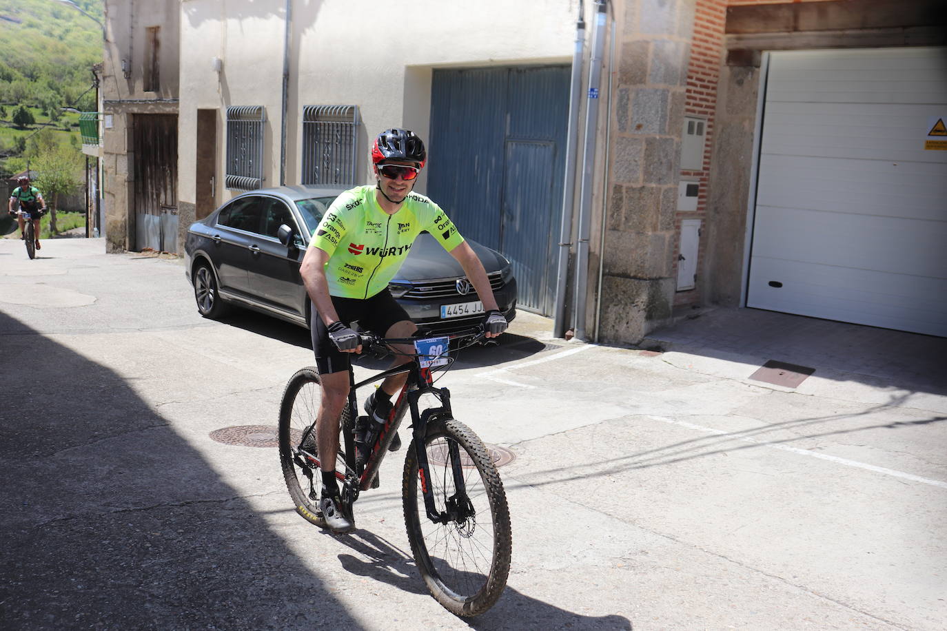 Doscientos corredores disfrutan del Desafío BTT de Fuentes de Béjar