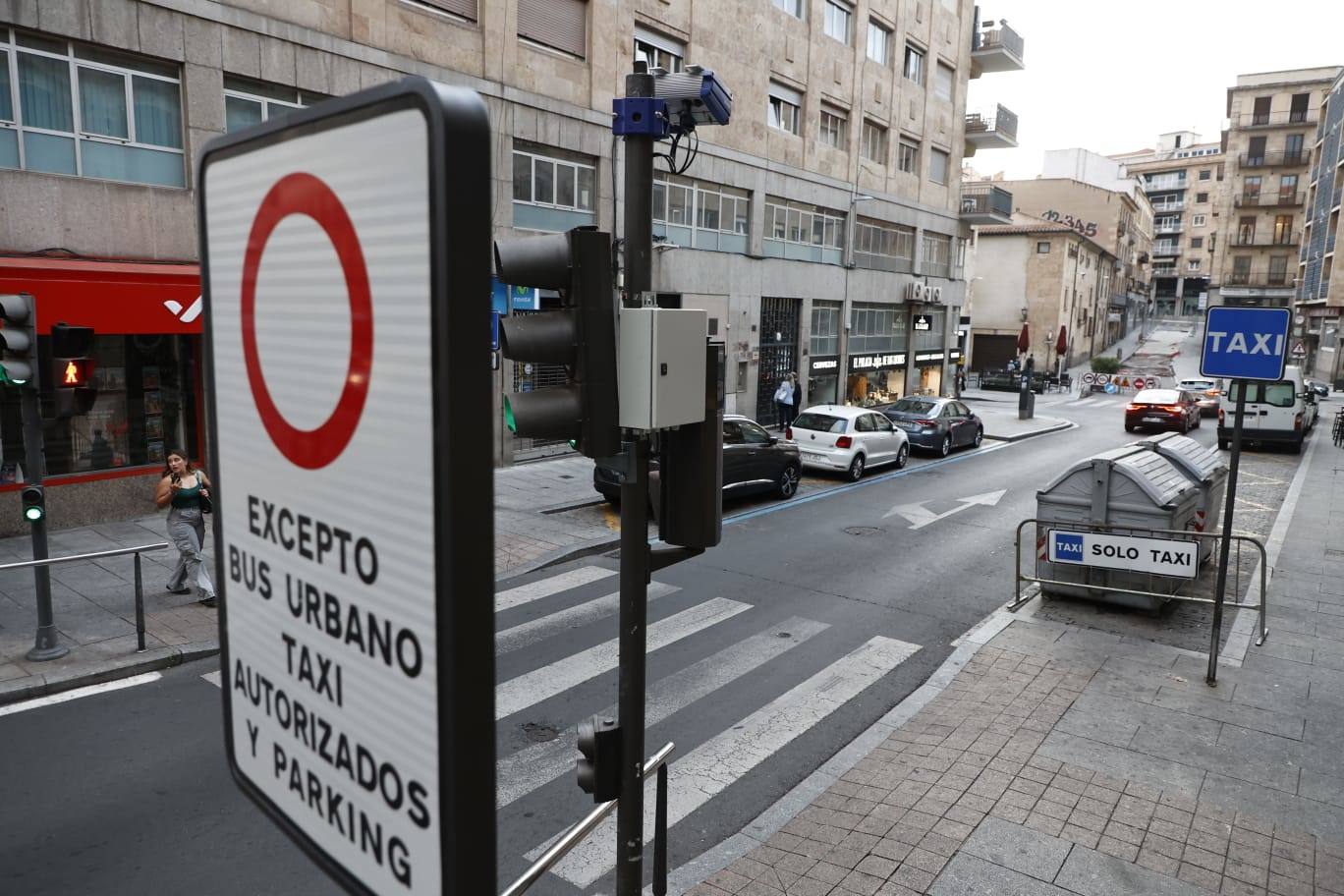 Zona centro de Salamanca.