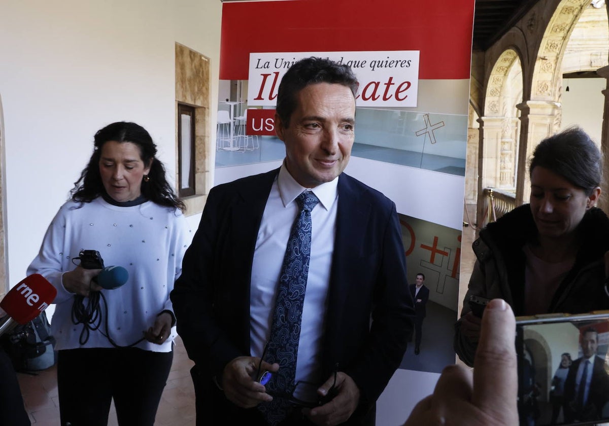 Corchado, único candidato a las elecciones de la Universidad.