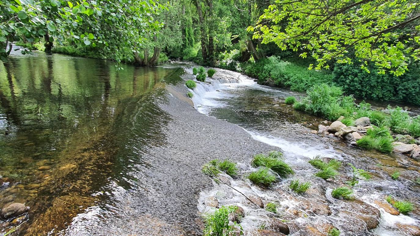 Béjar estrena otro tramo de paseo urbano por el río