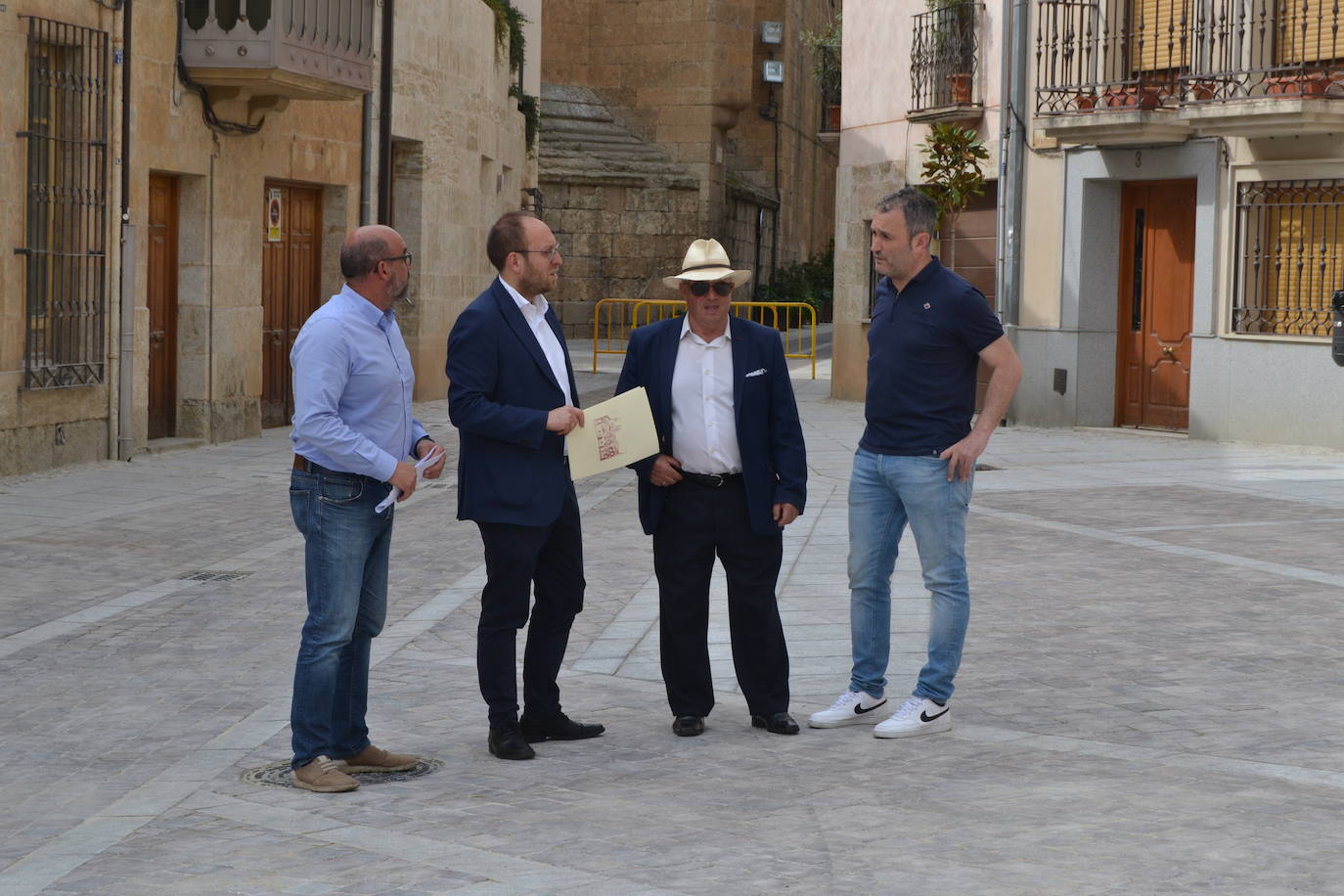 La nueva imagen de Campo de Carniceros en Ciudad Rodrigo es ya visible