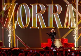 Nebulossa interpreta el tema 'Zorra' en la segunda semi-final