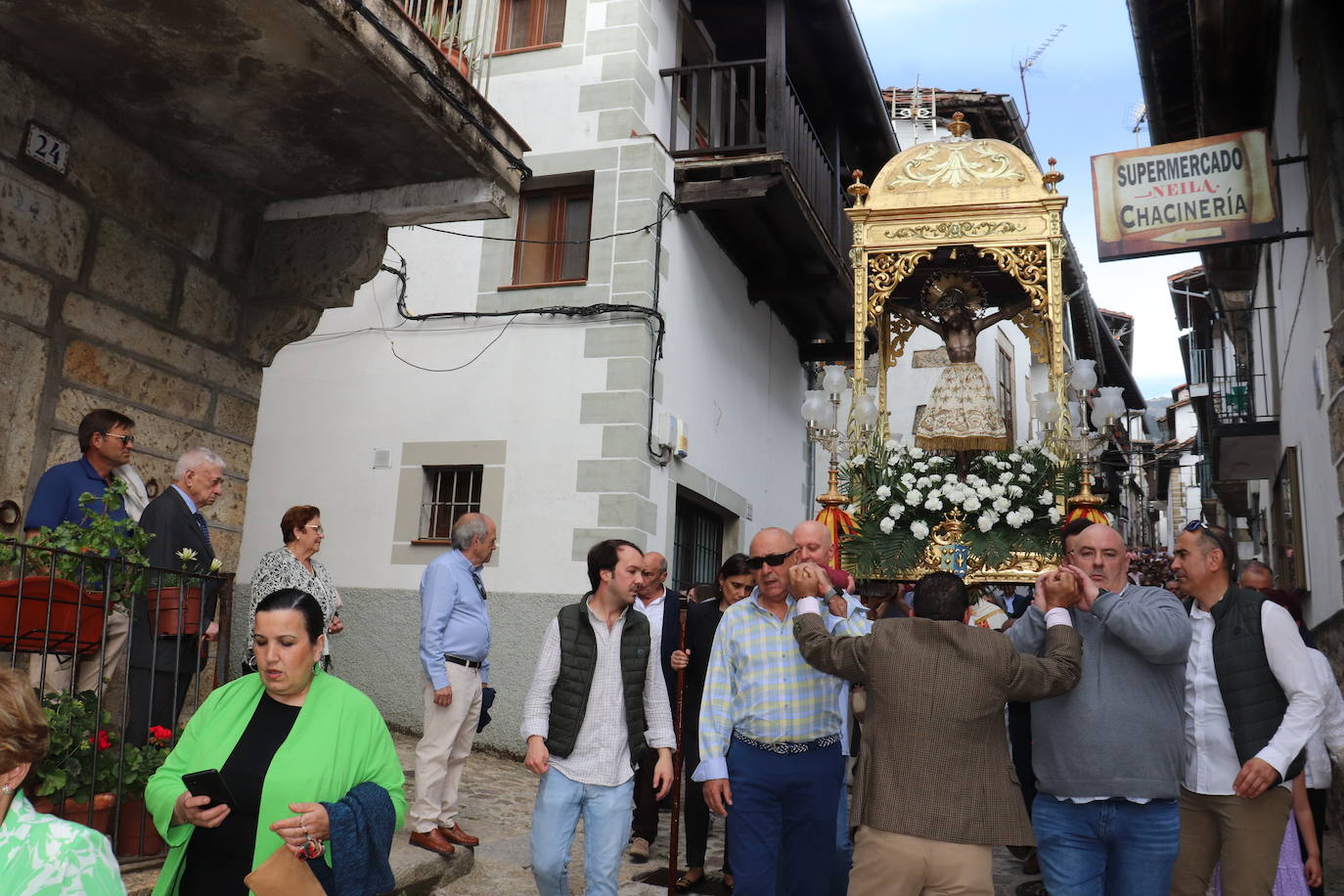 Solemne regreso a casa del Bendito Cristo del Refugio