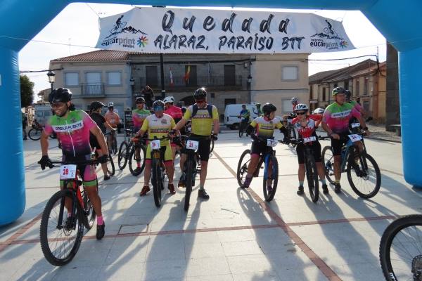 Más de 150 ciclistas en el paraíso de Alaraz