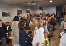 Imagen de las jornadas celebradas esta mañana en el Museo Textil de Béjar.