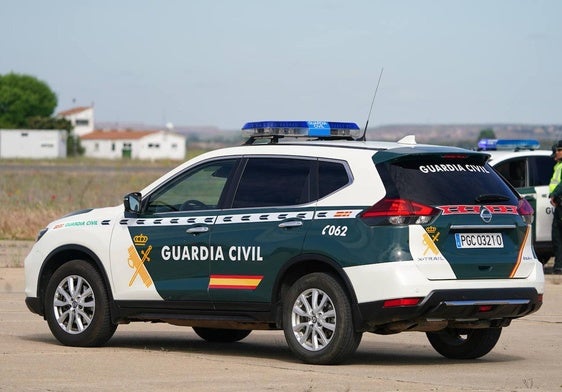 Imagen de un coche de la Guardia Civil.