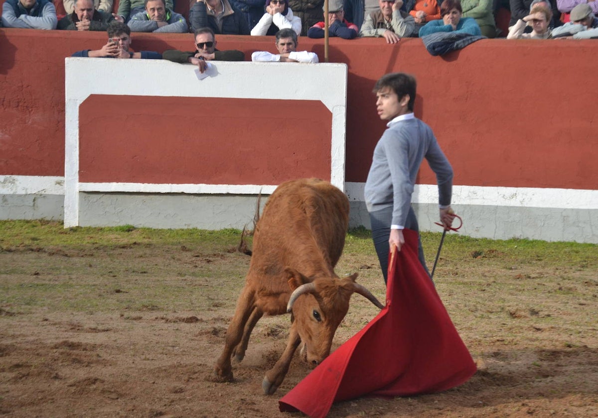 Uno de los finalistas durante el Bolsín de 2024