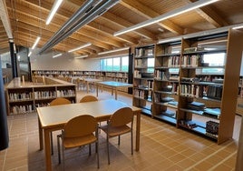 Nueva biblioteca de Carbajosa.