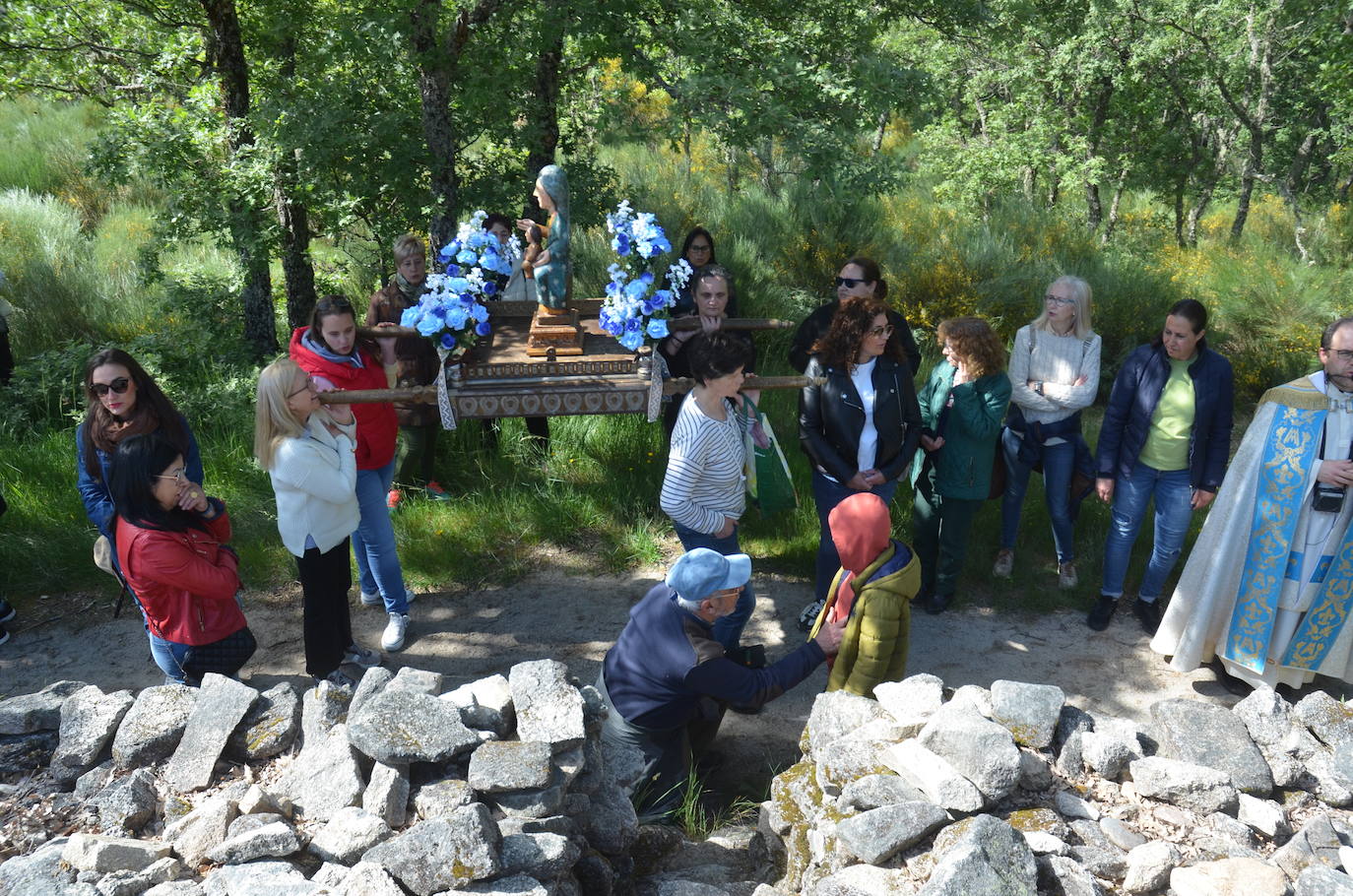 El fervor de La Alberca por la Virgen de Majadas, en imágenes