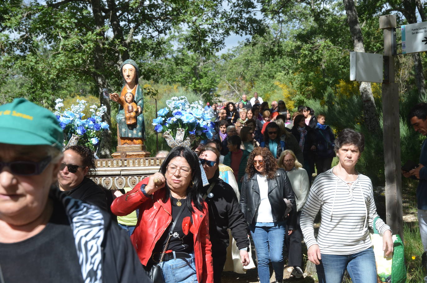 El fervor de La Alberca por la Virgen de Majadas, en imágenes