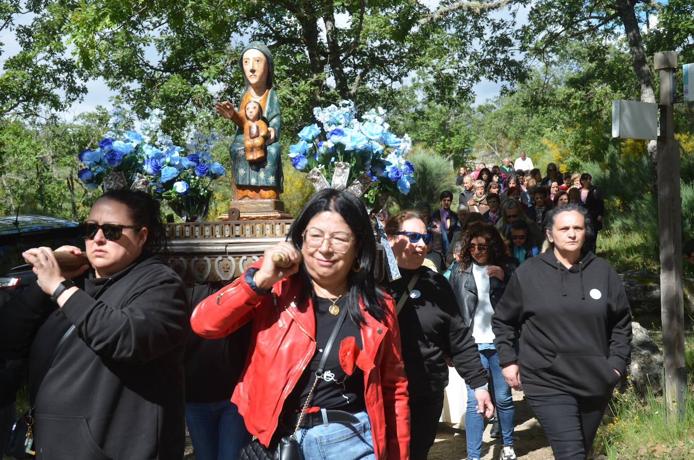 El fervor de La Alberca por la Virgen de Majadas, en imágenes
