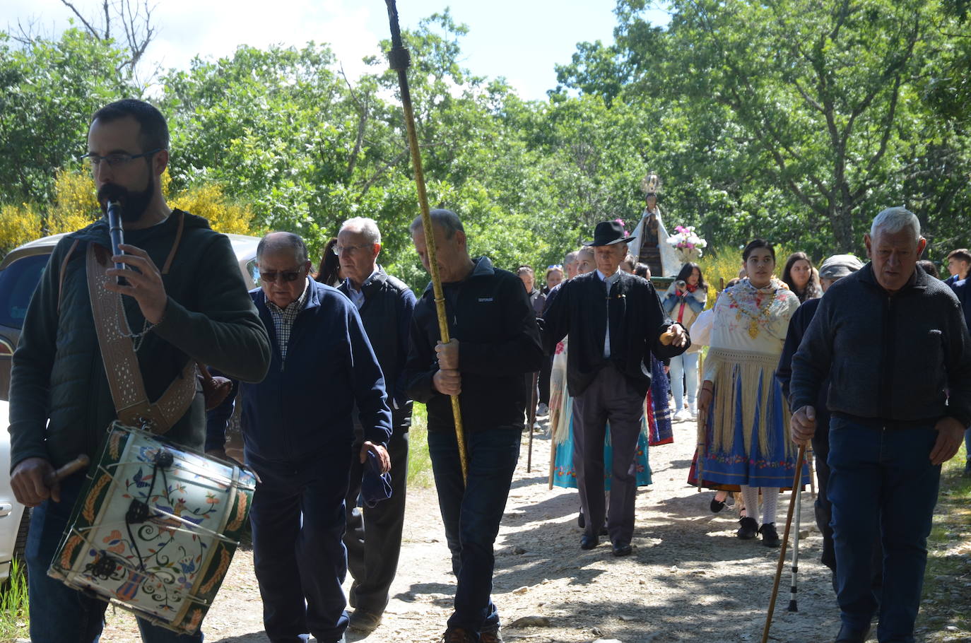 El fervor de La Alberca por la Virgen de Majadas, en imágenes