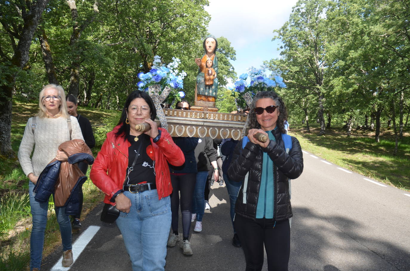 El fervor de La Alberca por la Virgen de Majadas, en imágenes
