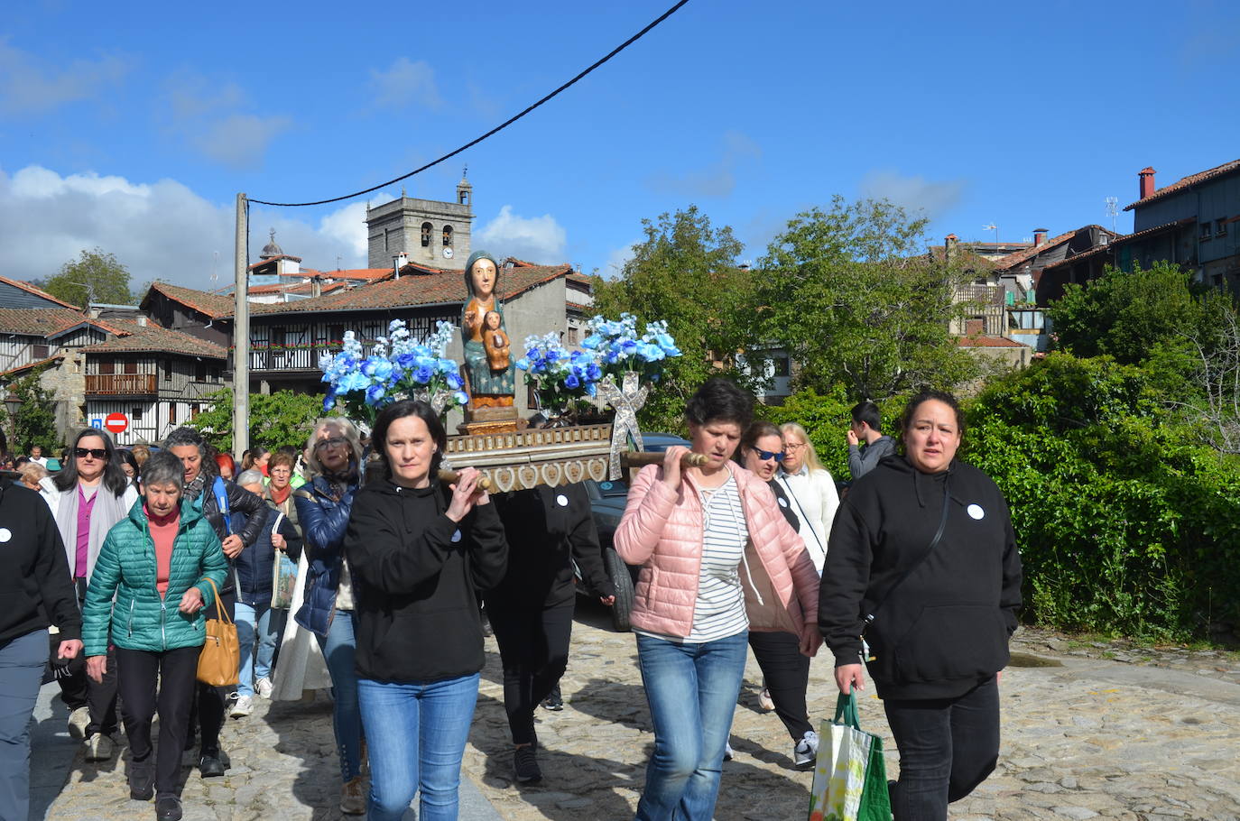 El fervor de La Alberca por la Virgen de Majadas, en imágenes