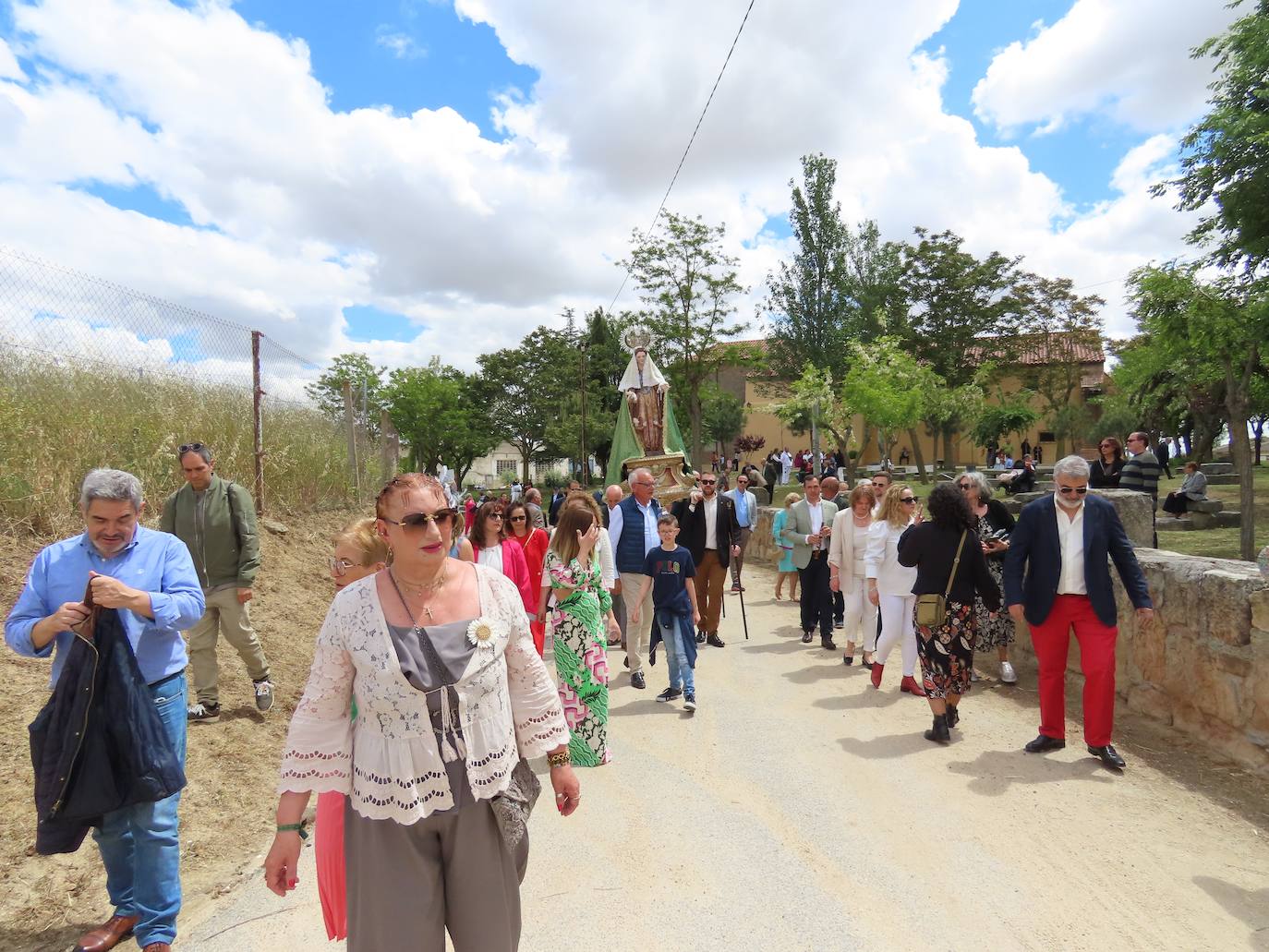 Devoción a la Virgen de la Misericordia en la fiesta patronal de Cantalapiedra