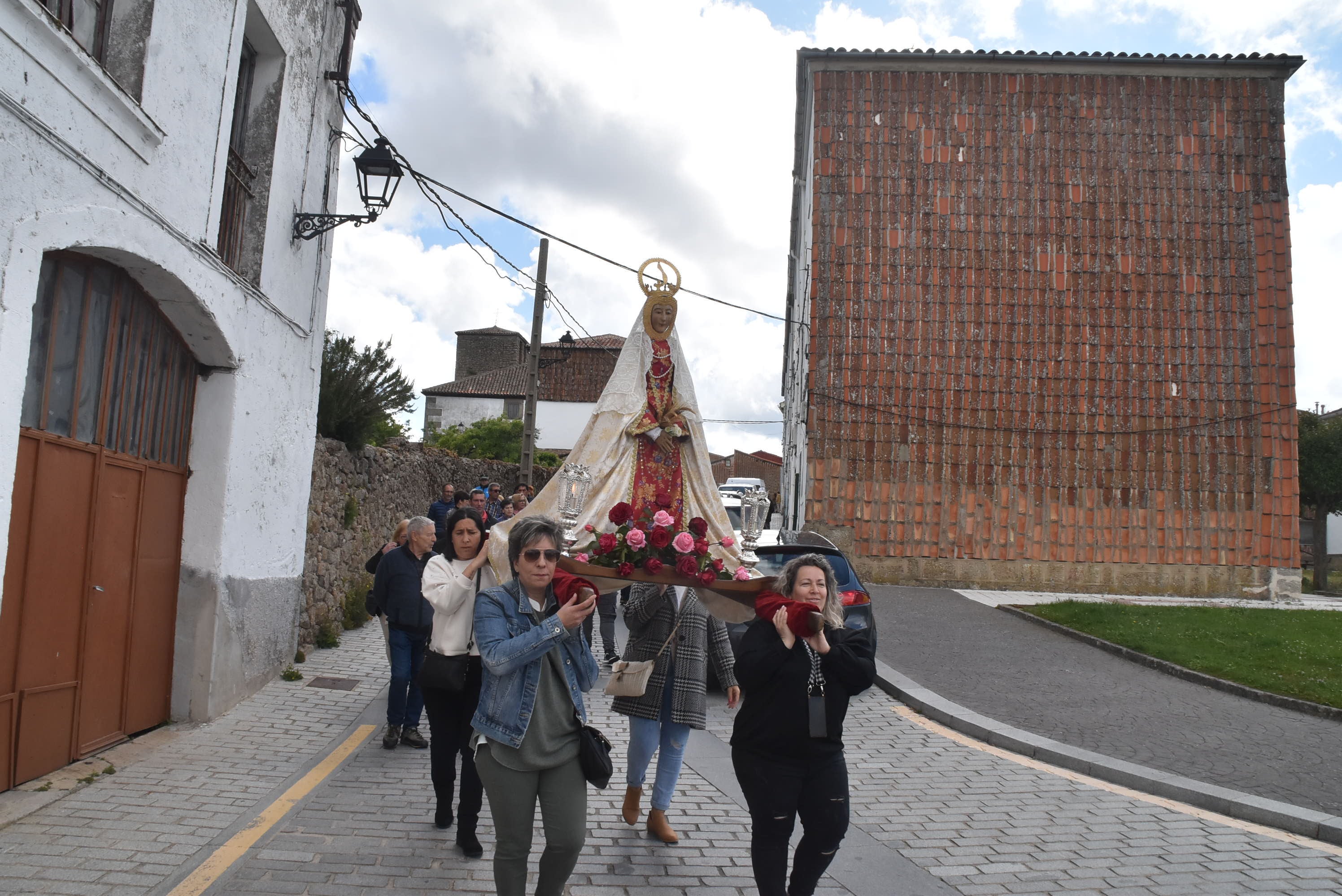 Béjar revive la tradición de la fiesta con la Virgen de la Antigua