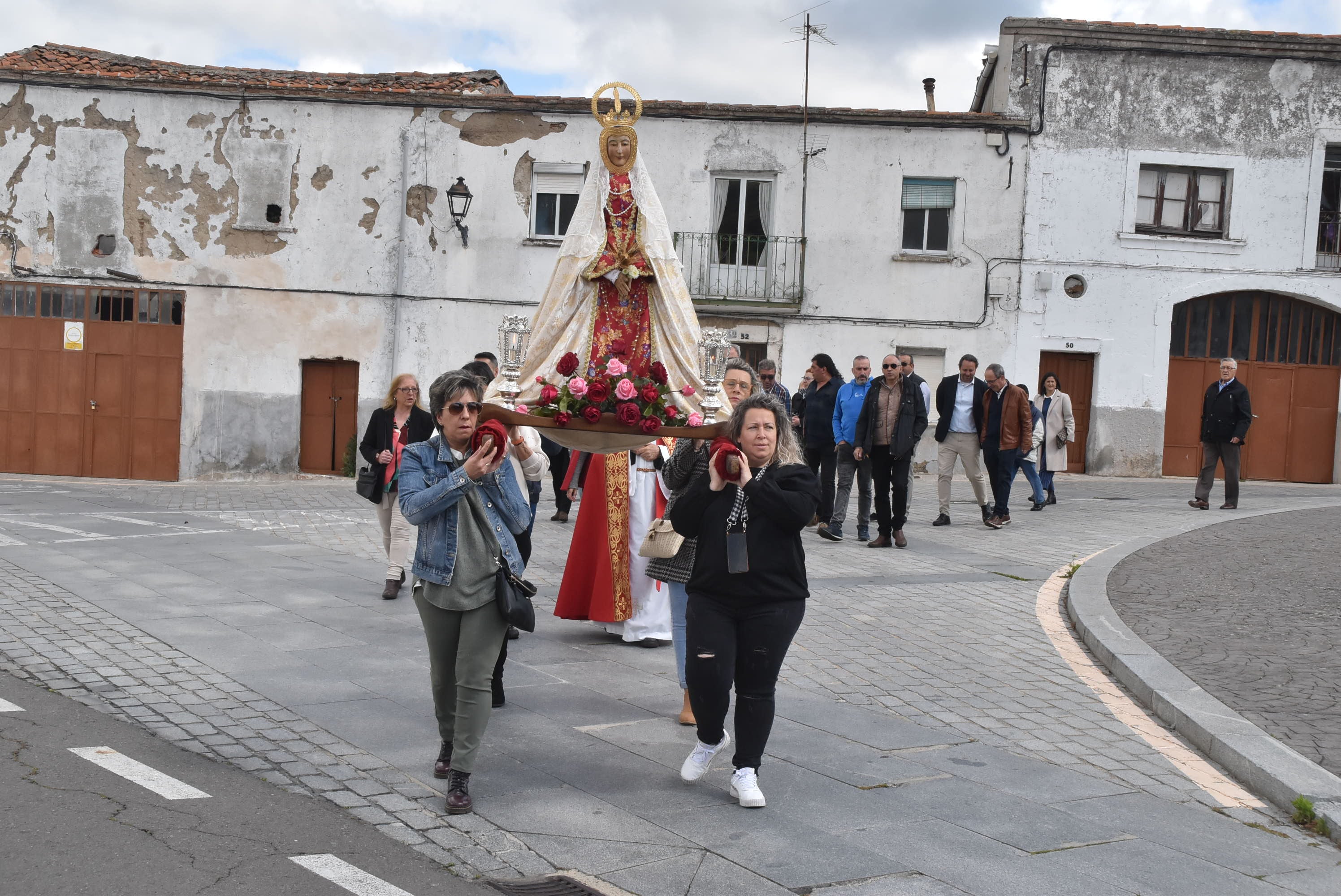 Béjar revive la tradición de la fiesta con la Virgen de la Antigua
