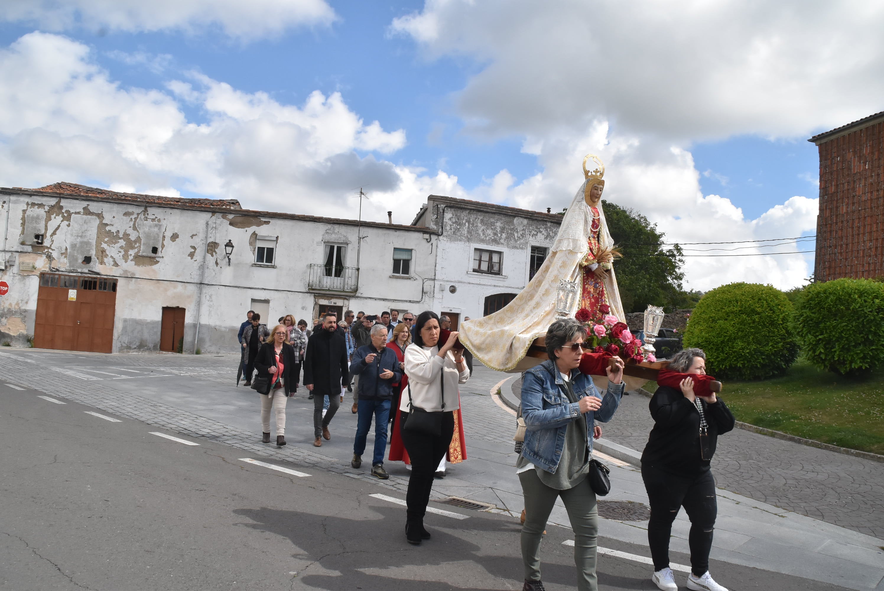 Béjar revive la tradición de la fiesta con la Virgen de la Antigua