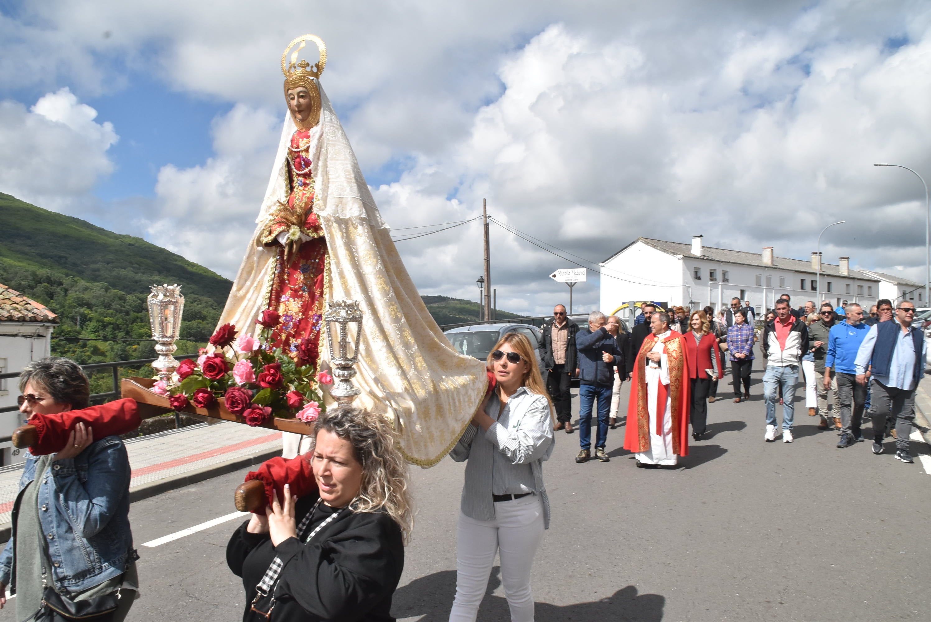 Béjar revive la tradición de la fiesta con la Virgen de la Antigua