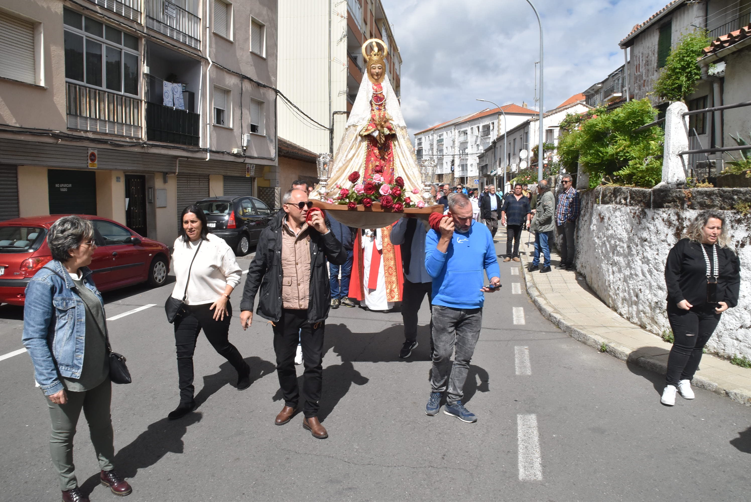 Béjar revive la tradición de la fiesta con la Virgen de la Antigua