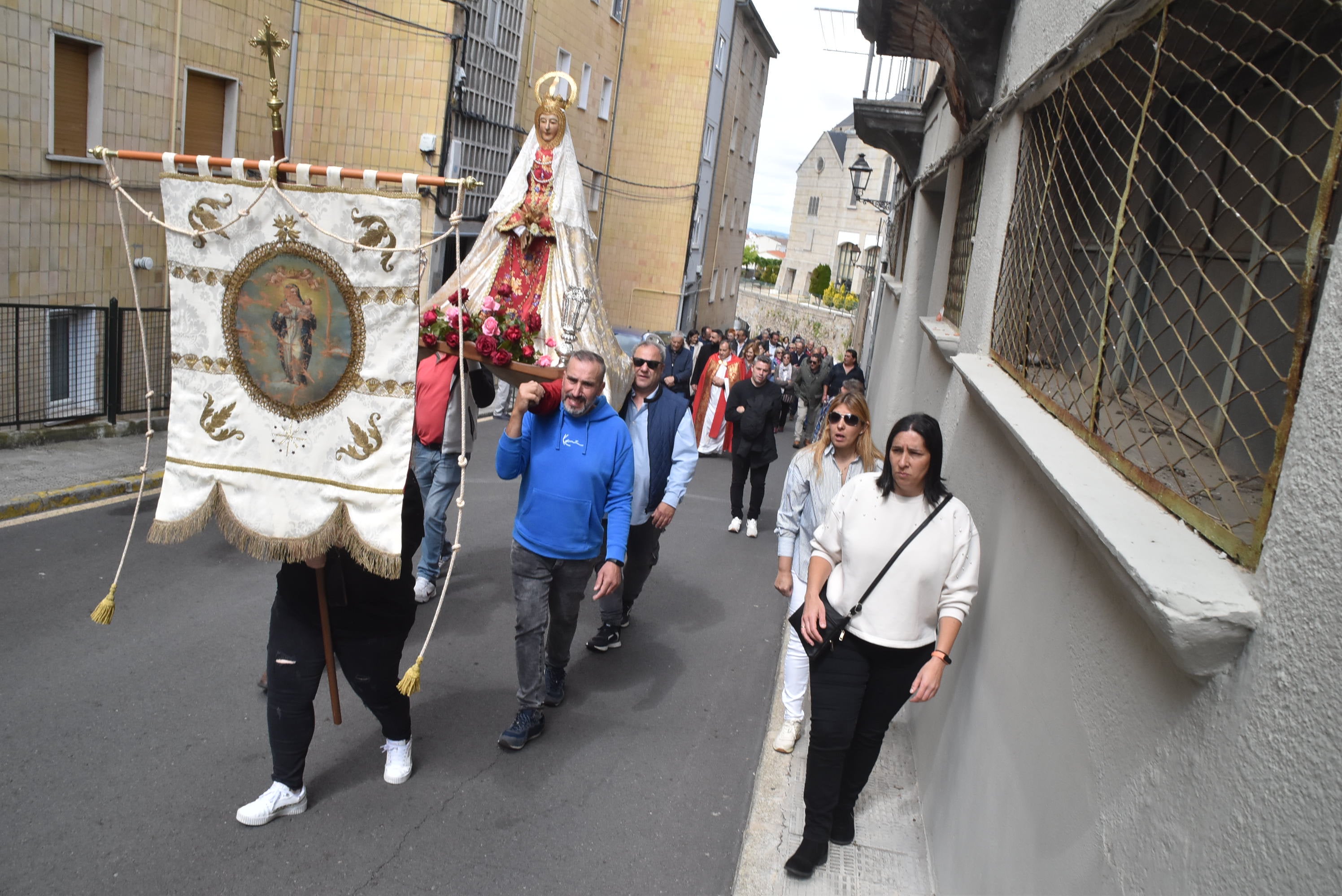 Béjar revive la tradición de la fiesta con la Virgen de la Antigua