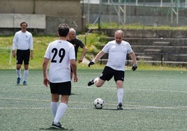 Imagen del partido disputado este domingo en el Tori