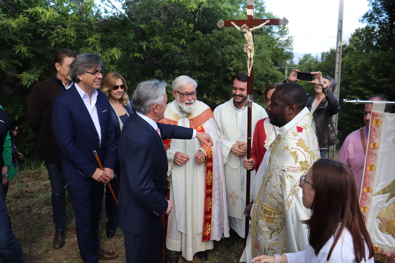 Los paporros llenan El Castañar de Béjar para honrar a la patrona