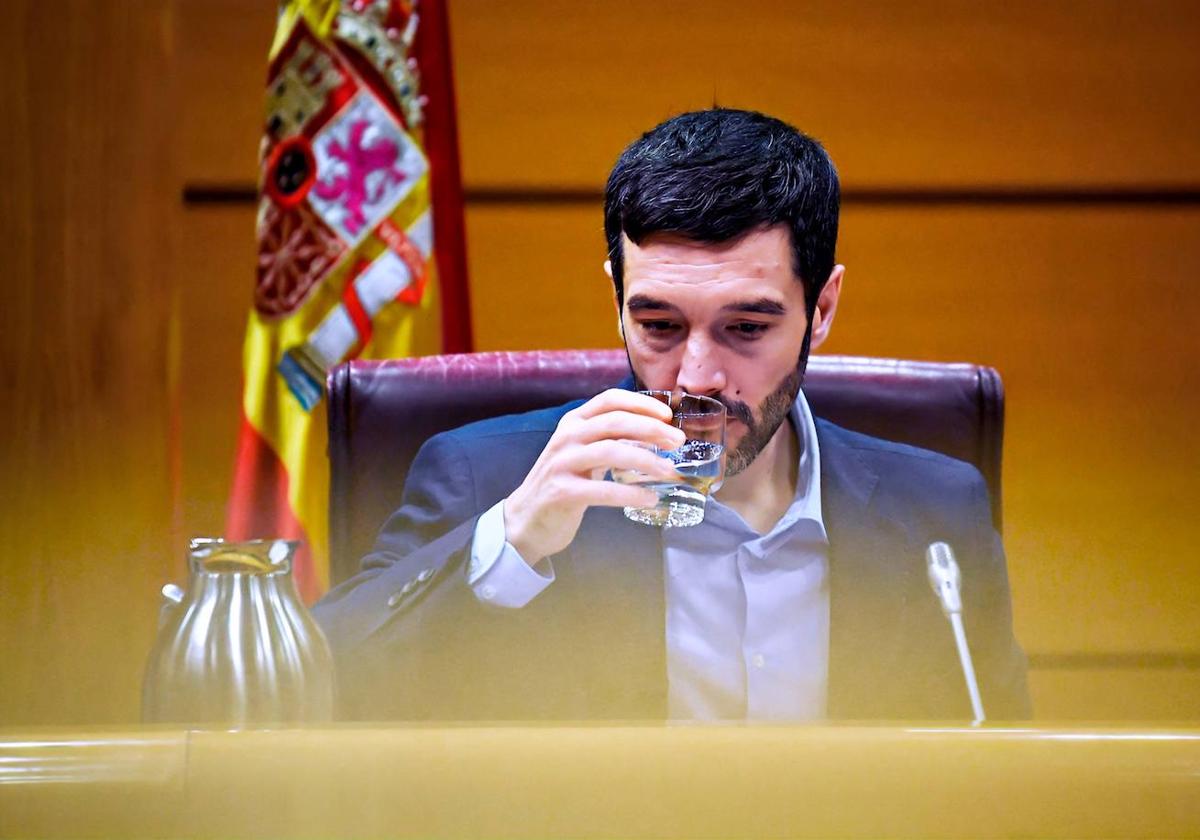 Pablo Bustinduy, en la Comisión de Derechos Sociales.