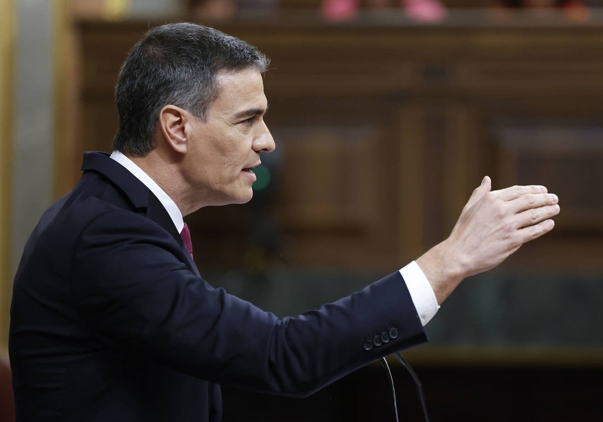 El presidente del Gobierno, Pedro Sánchez.