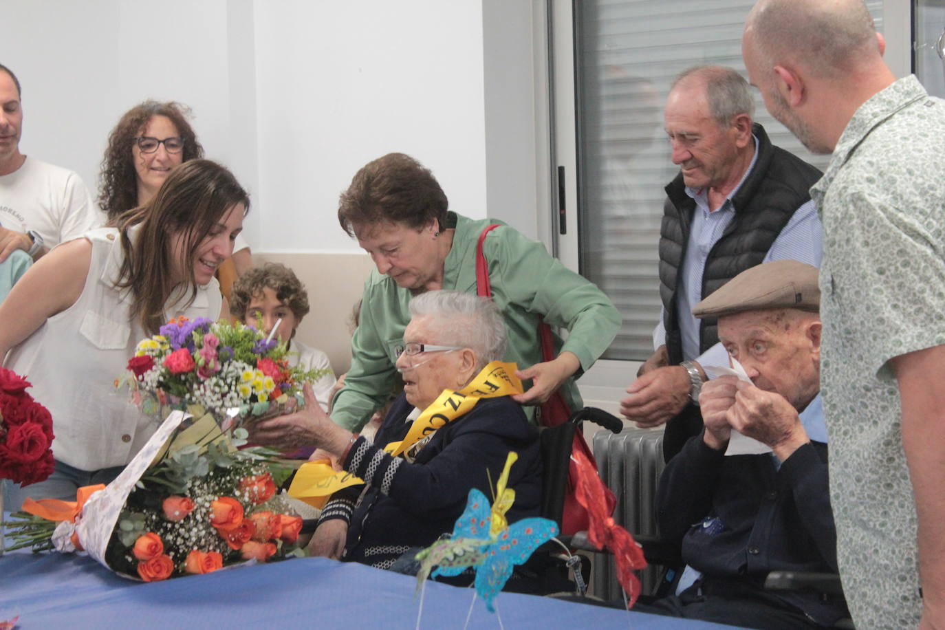 Joaquina Martín Barbero, la salmantina que cumple 100 años junto a su marido centenario