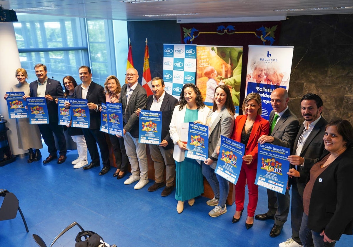 Presentación de la gala benéfica.