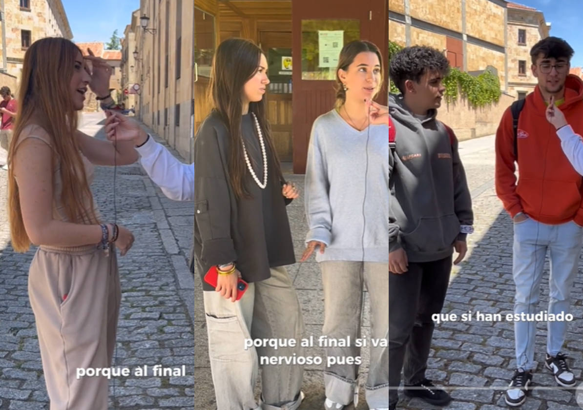 Imagen de un examen de la convocatoria extraordinaria de la pasada EBAU.