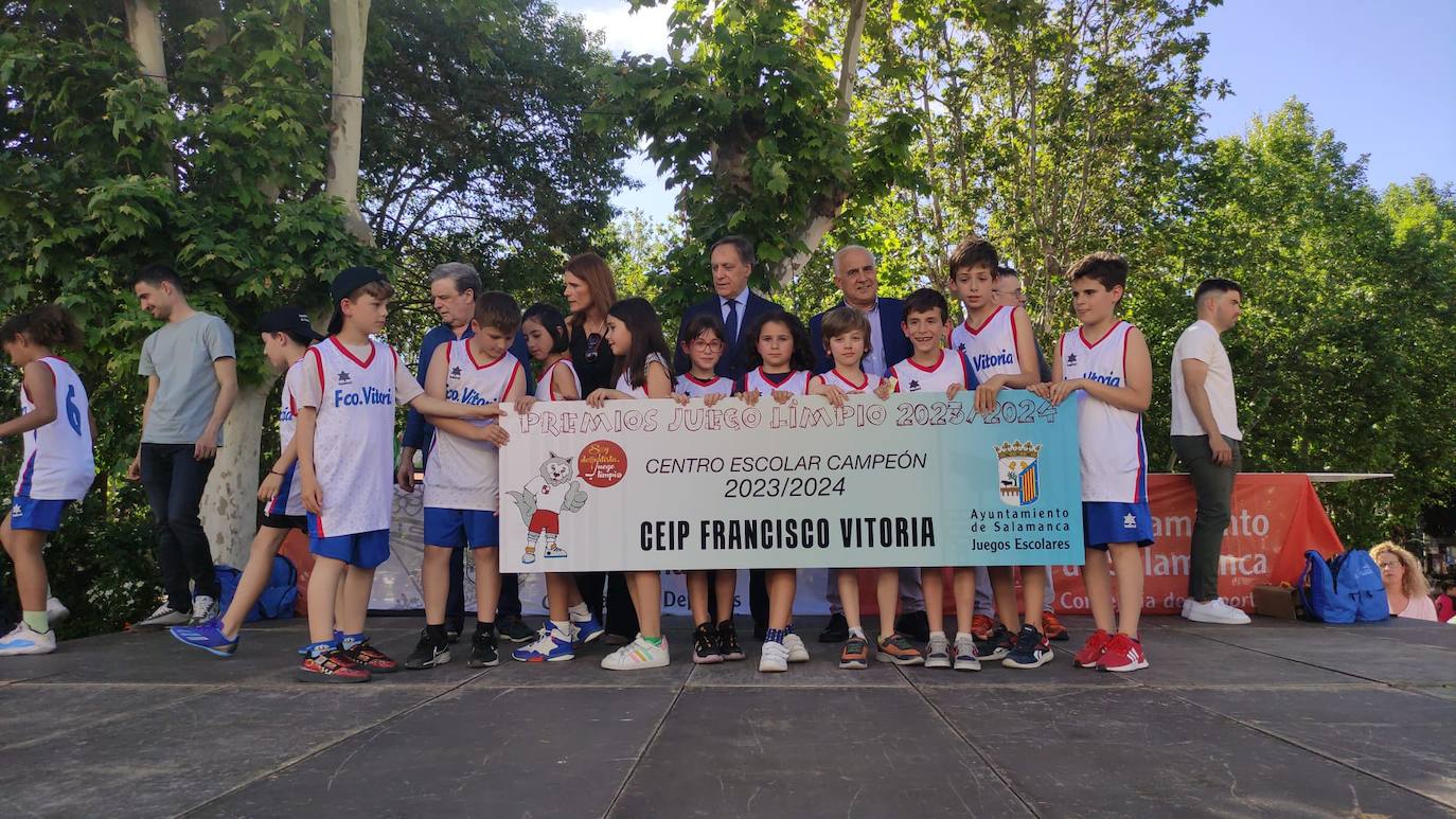 Gran colofón a los juegos escolares con todos los campeones