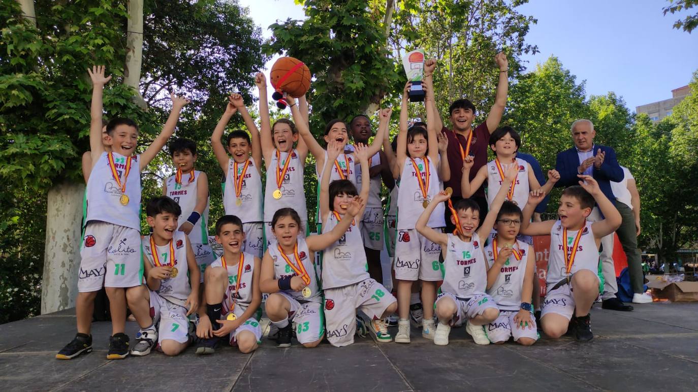 Gran colofón a los juegos escolares con todos los campeones