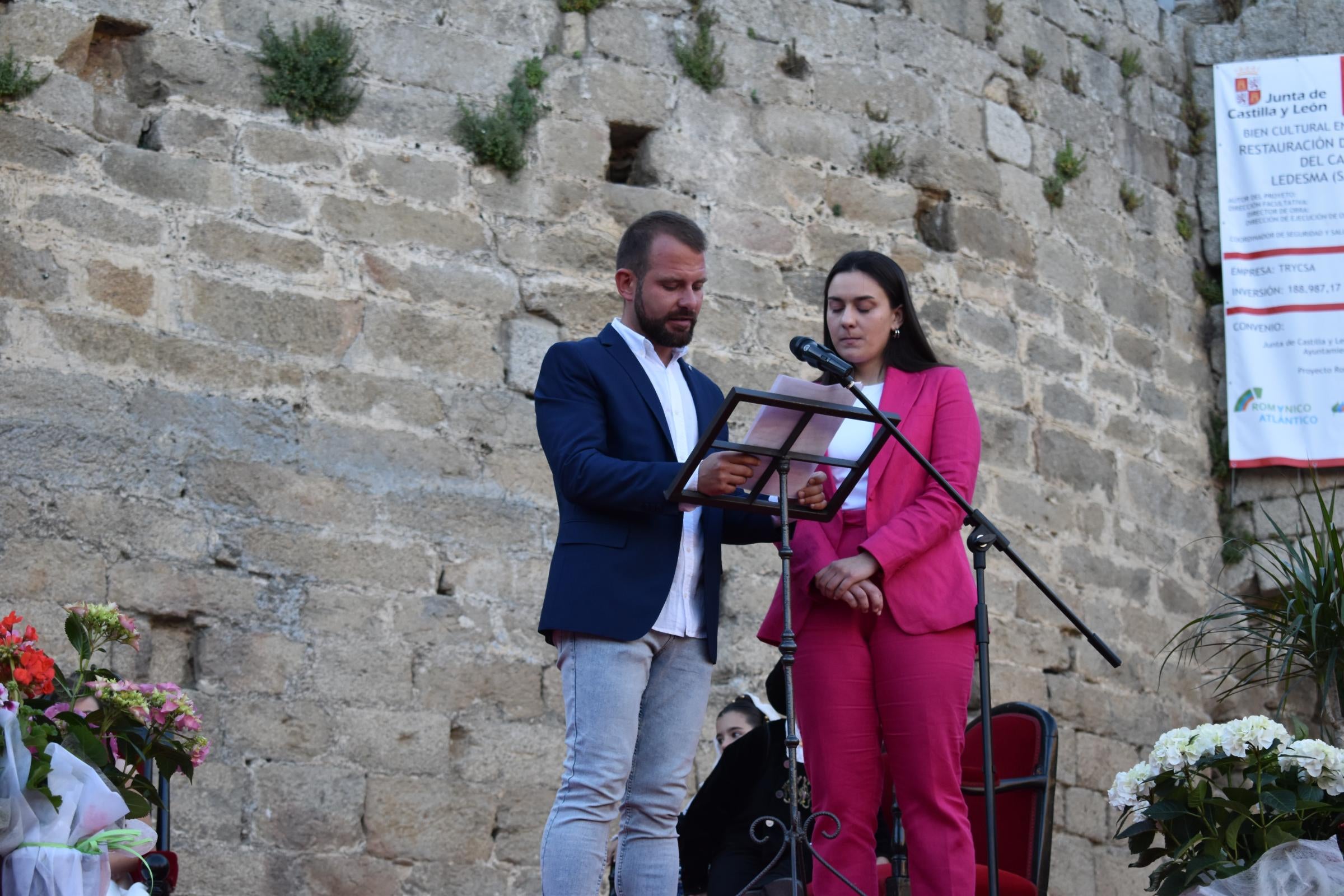 Arrancan las fiestas del Corpus de Ledesma con el pregón de la chef Sara Cámara