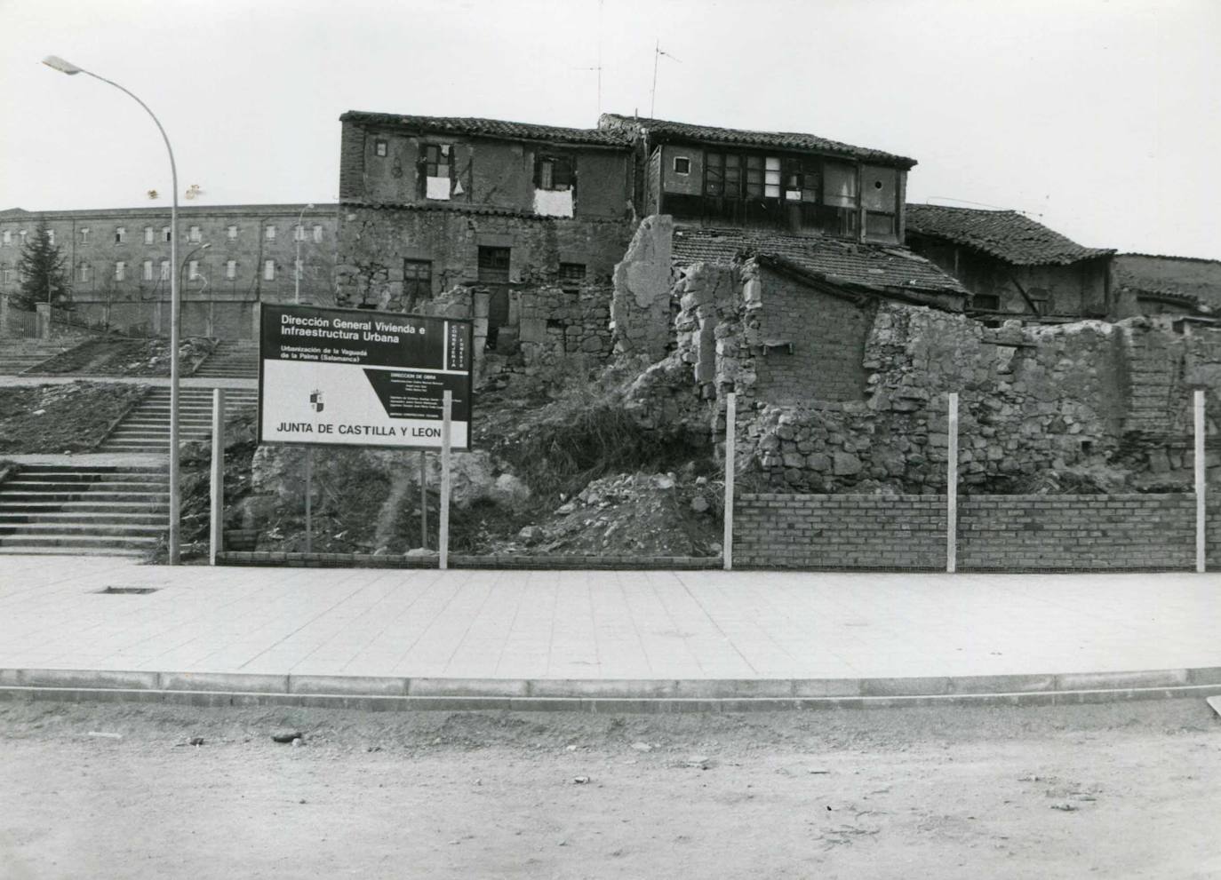 El barrio de San Vicente, hace casi 40 años.