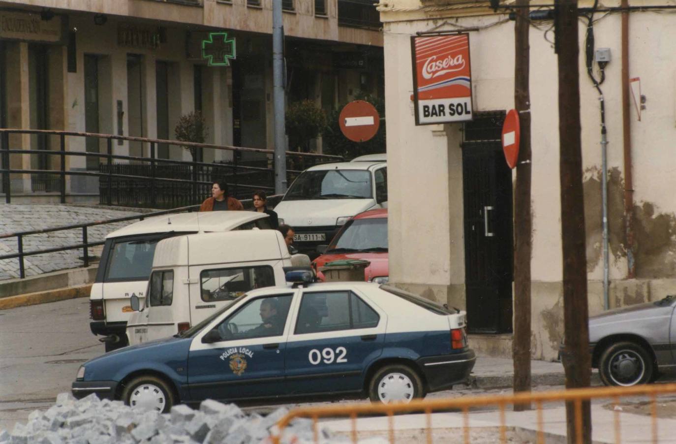 El barrio de San Vicente, hace casi 40 años.