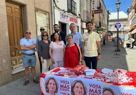 Los socialistas destacan en Peñaranda la importancia de votar en las europeas