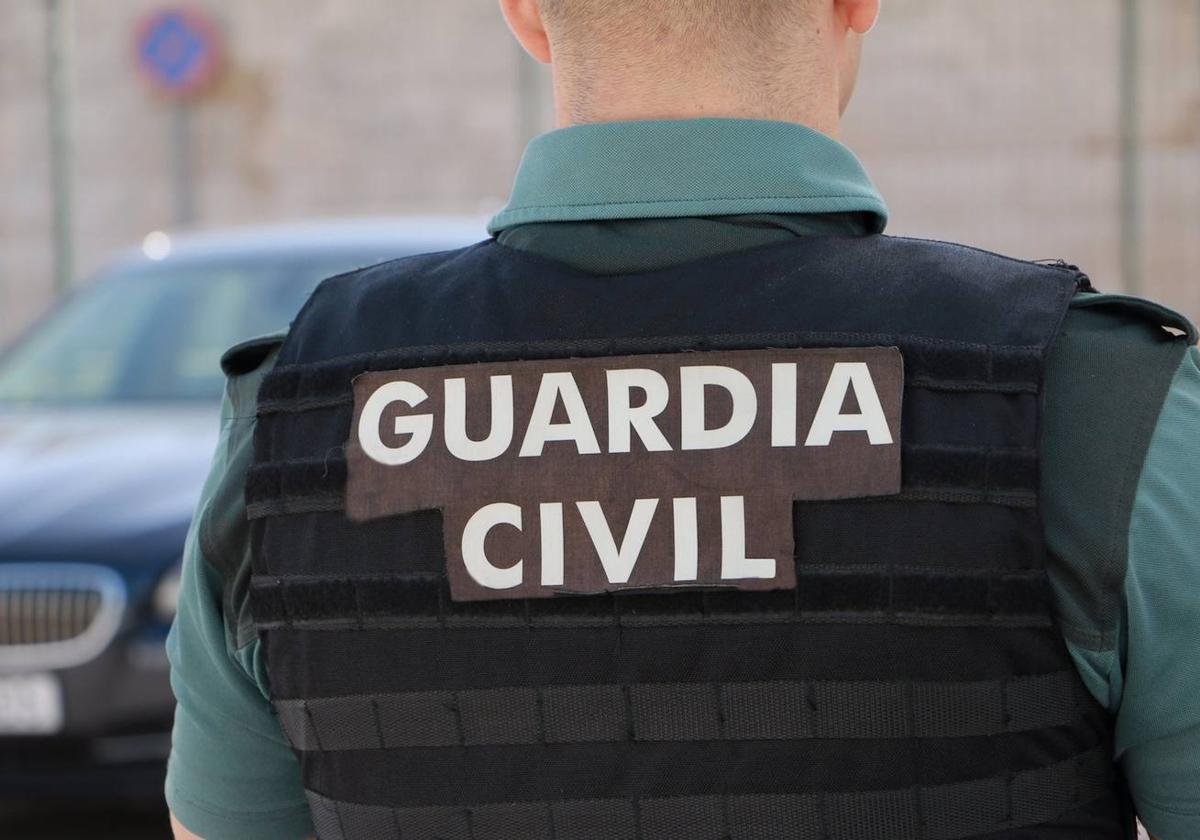 Un agente de la Guardia Civil.