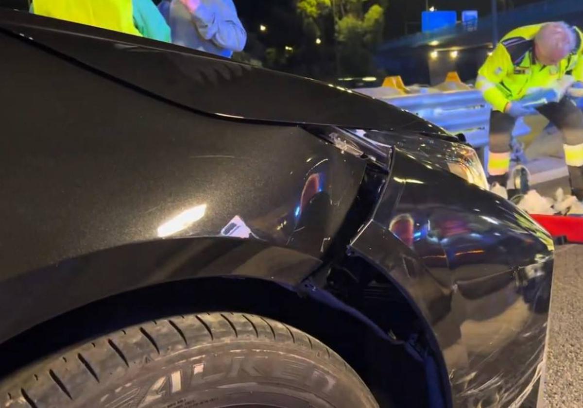 Muere una mujer de 45 años y otro hombre resulta herido tras colisionar su moto con un VTC en la M-30