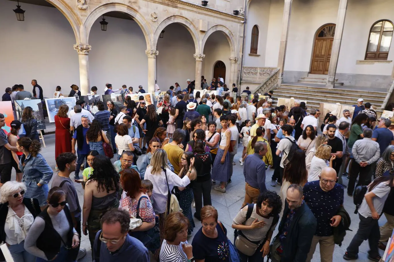 Lucía García se alza con el primer premio del XXIV Certamen de Pintura al Aire Libre de la Fundación GACETA