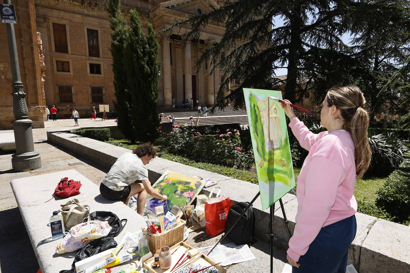 Salamanca se llena de arte con el Certamen de Pintura al Aire Libre de la Fundación GACETA