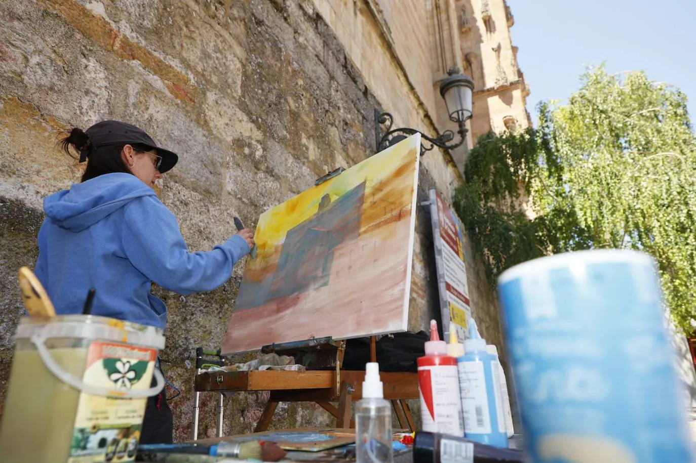 Salamanca se llena de arte con el Certamen de Pintura al Aire Libre de la Fundación GACETA