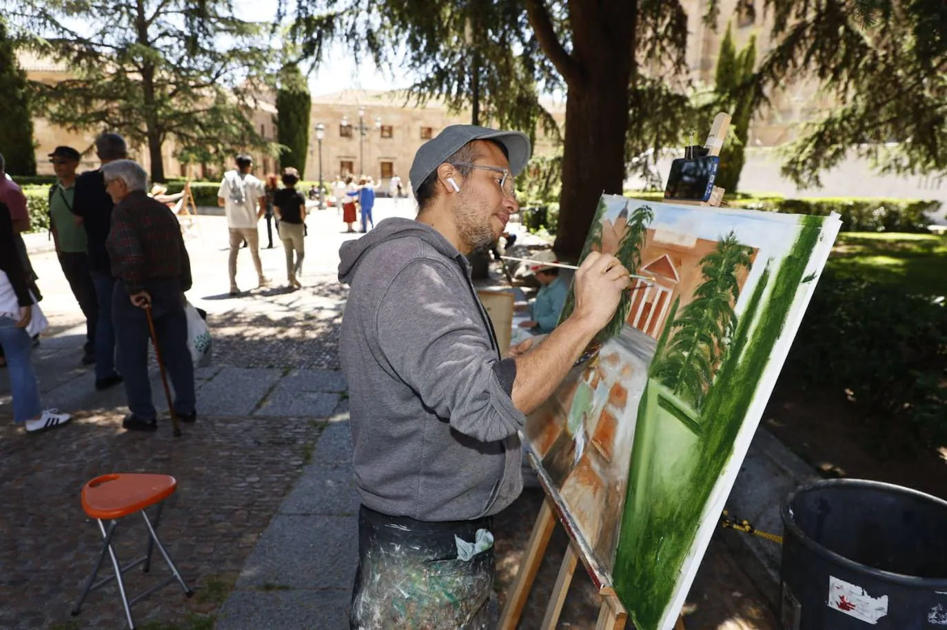 Salamanca se llena de arte con el Certamen de Pintura al Aire Libre de la Fundación GACETA