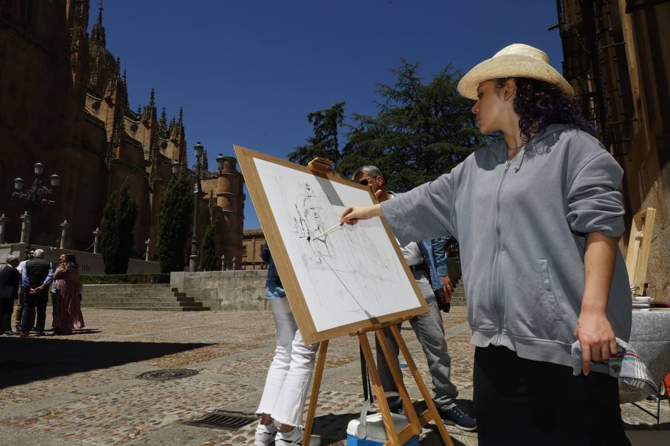 Salamanca se llena de arte con el Certamen de Pintura al Aire Libre de la Fundación GACETA